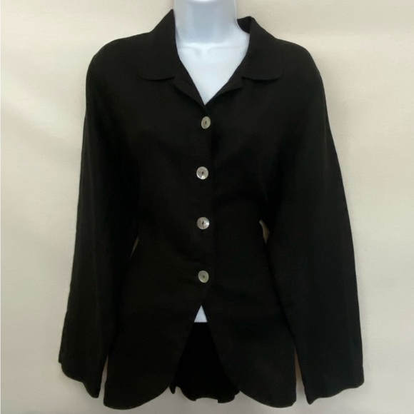 Willow Jackets Coats Willow 0 Linen Suit Jacket Or Blazer Black willow-jackets-coats-willow-0-linen-suit-jacket-or-blazer-black
